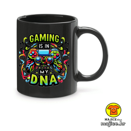 GAMING IS IN MY DNA | šalica s natpisom