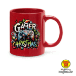 GAMER CHRISTMAS | šalica s natpisom