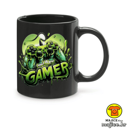 GAMER v2 | šalica s natpisom