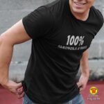 100% ALKOHOLA U KRVI | majica s natpisom