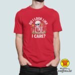 DO I LOOK LIKE I CARE majica s natpisom 00806 crna