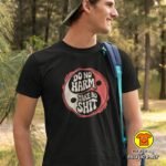 DO NOT HARM TAKE NO SHIT majica s natpisom 00764 crna