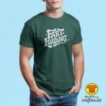 FART LOADING majica s natpisom 00791 crna