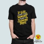 IF LIVES GIVES YOU LEMONS PLANT A LEMON TREE majica s natpisom 00807 zelena