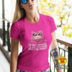 I`M NOT ARGUING I`M JUST EXPLAINING WHY I`M RIGHT ženska majica s natpisom 0258 zelena