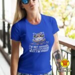 I`M NOT ARGUING I`M JUST EXPLAINING WHY I`M RIGHT ženska majica s natpisom 0258 zelena