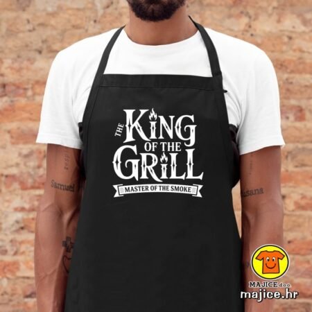 KING OF THE GRILL v2 | pregača s natpisom