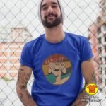 LEVEL UP majica s natpisom 00745 crna