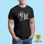LOL v1 majica s natpisom 00794 crna