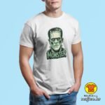 MONSTER v4 majica s natpisom 00792 crna