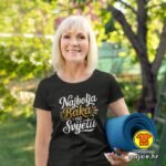 NAJBOLJA BAKA NA SVIJETU v2 ženska majica s natpisom 0240 žuta