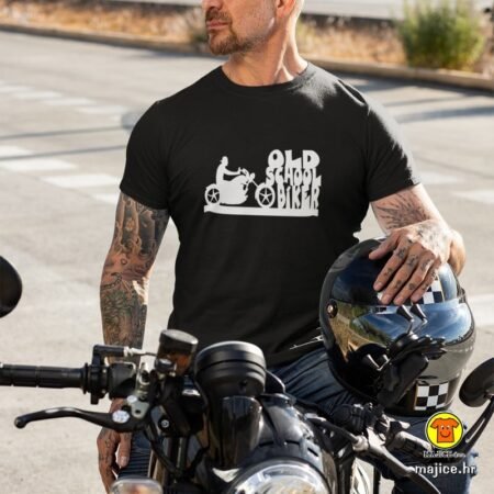 OLD SCHOOL BIKER | majica s natpisom