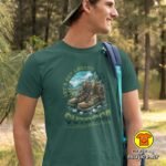 OUTDOOR LET`S GET LOST majica s natpisom 00750 bijela