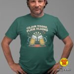 PIKADO CILJAM VISOKO PIJEM HLADNO majica s natpisom 00780 crna