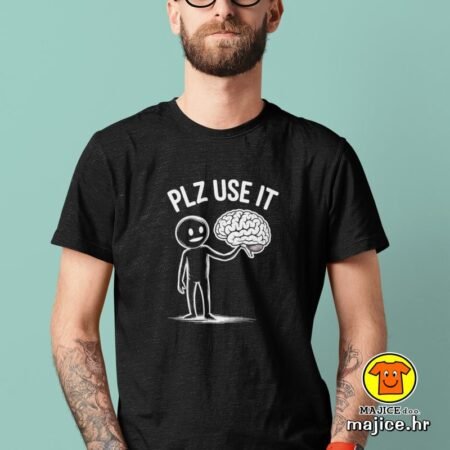 PLZ USE IT | majica s natpisom