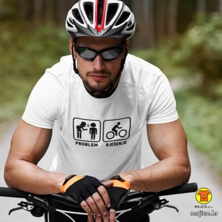 PROBLEM RJEŠENJE BICIKL | majica s tiskom