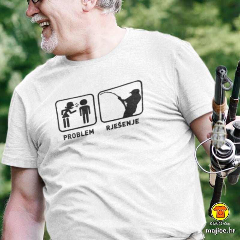 PROBLEM-RJESENJE-RIBOLOV-majica-s-natpisom-0246-bijela.jpg