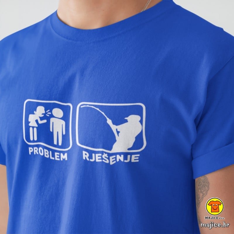 PROBLEM-RJESENJE-RIBOLOV-majica-s-natpisom-0246-plava.jpg