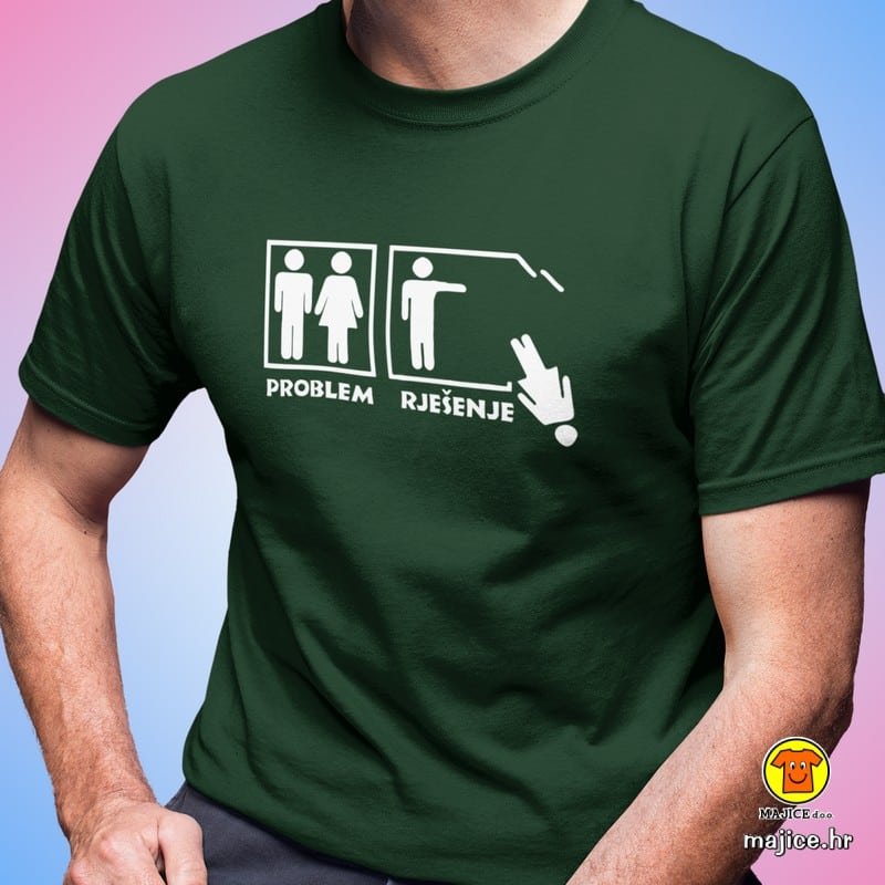 PROBLEM-RJESENJE-majica-s-natpisom-0116-zelena.jpg