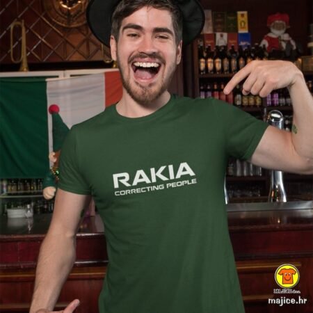 RAKIA CORRECTING PEOPLE | majica s natpisom