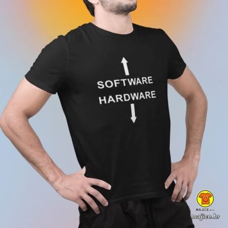 SOFTWARE HARDWARE | majica s natpisom