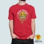 STAY WEIRD majica s natpisom 00805 zelena