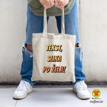 TORBA S NATPISOM, SLIKOM PO ŽELJI! | tisak na torbu