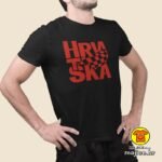 HRVATSKA v12 majica s natpisom 00823 bijela