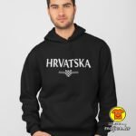 HRVATSKA v13 hoodica s natpisom 0008 crna