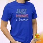 JUST ONE MORE I PROMISE majica s natpisom 00821 zelena