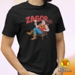 ZAGOREC majica s natpisom 00817 bijela