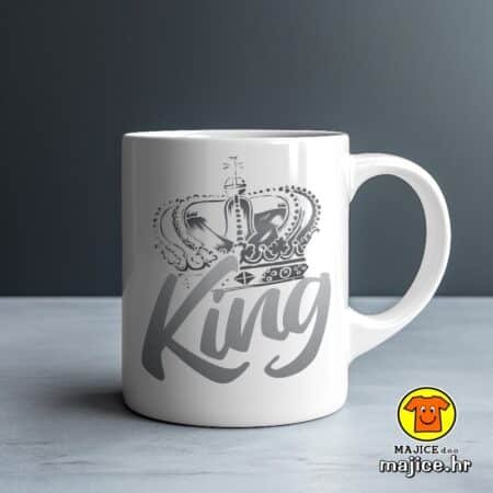 KING v2 šalica s natpisom 0770