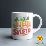 NAJBOLJI DJED NA SVIJETU v2 šalica s natpisom 0773