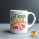 NAJBOLJI TATA NA SVIJETU v2 šalica s natpisom 0774