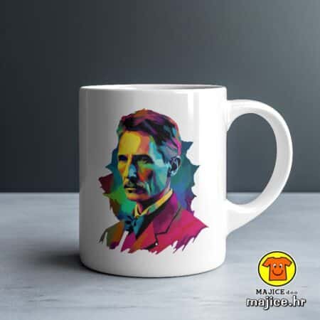 TESLA šalica s natpisom 0781