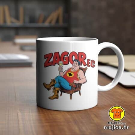 ZAGOREC šalica s natpisom 0757