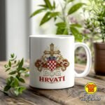 BOG I HRVATI v1 šalica s natpisom 0833