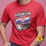 CROATIA v14 majica s natpisom 00900 bijela