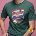 CROATIA v14 majica s natpisom 00900 bijela