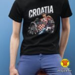 CROATIA v18 majica s natpisom 00904 plava