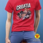 CROATIA v18 majica s natpisom 00904 plava