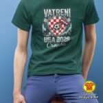 CROATIA v19 majica s natpisom 00905 plava