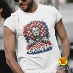 CROATIA v26 majica s natpisom 00930 bijela