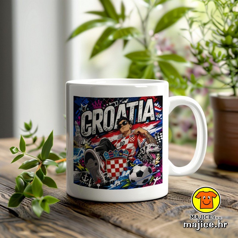 CROATIA v31 šalica s natpisom 0854 CROATIA v31 šalica s natpisom 0854