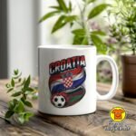CROATIA v32 šalica s natpisom 0855