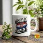CROATIA v33 šalica s natpisom 0856