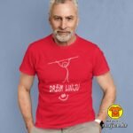 DRŽIM LINIJU majica s natpisom 00827 crna