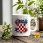HRVATSKA GRB v1 šalica s natpisom 0836