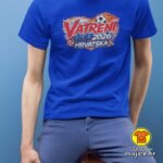 HRVATSKA VATRENI v23 majica s natpisom 00910 crna