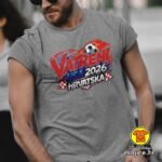 HRVATSKA VATRENI v24 majica s natpisom 00911 bijela